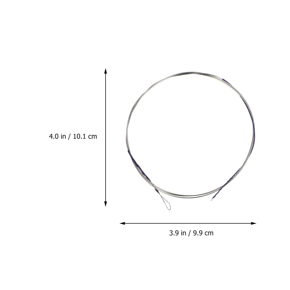 4PCS Erhu Strings Music Wire Sturdy Strings Erhu Strings (Assorted Color)