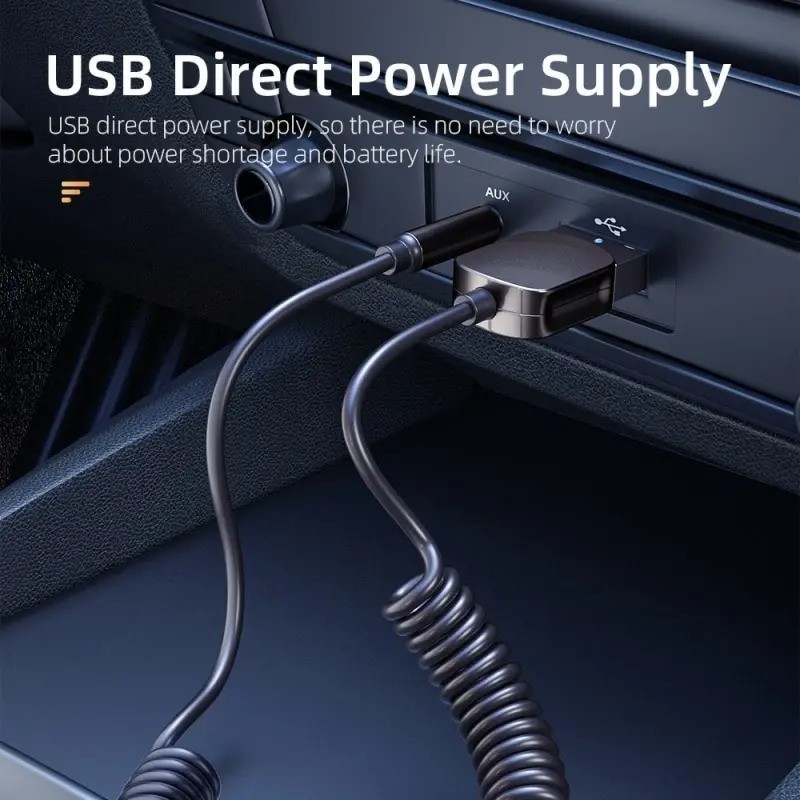 Auxiliar USB Bluetooth Para Auto phone Android 3.5 de Transmisor Plug N Play