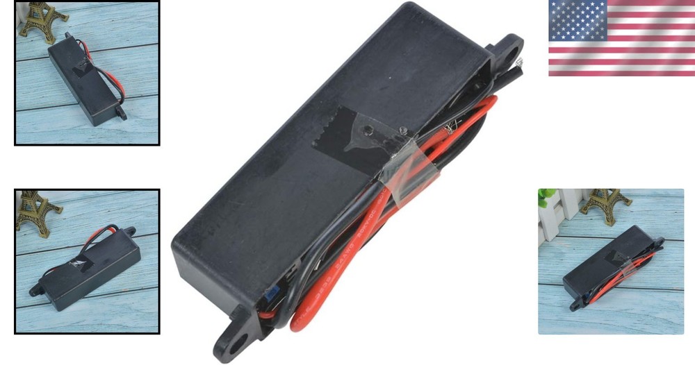 High-Voltage 12V Electrostatic Generator with 20KV Output - Portable & Compact
