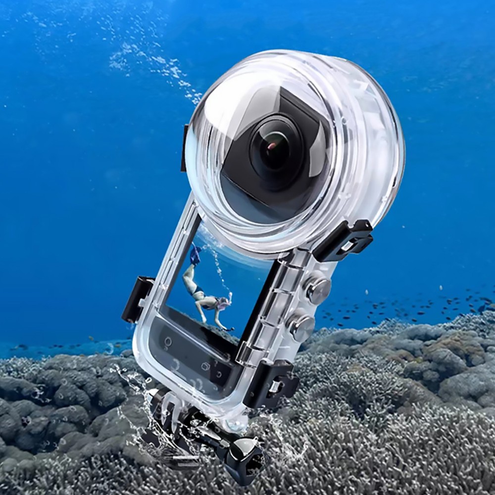 Dive Protective Case For Insta360 X4 Camera Waterproof Shell Fully Invisible