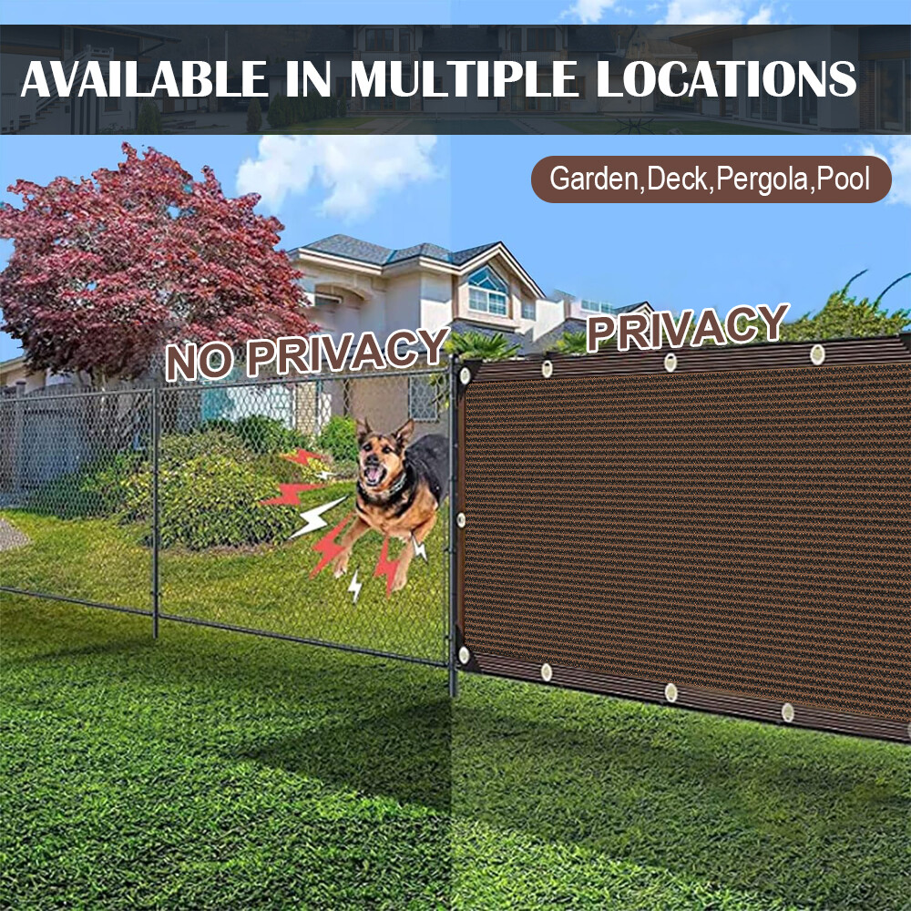 Sun Shade Cloth Outdoor UV Sunblock Net Canopy with Grommets