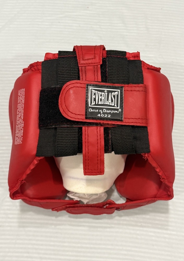 Everlast Red Boxing Headgear