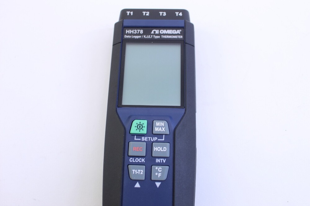 Omega HH378 Data Logger/ K, J, E, T Typer Thermometer