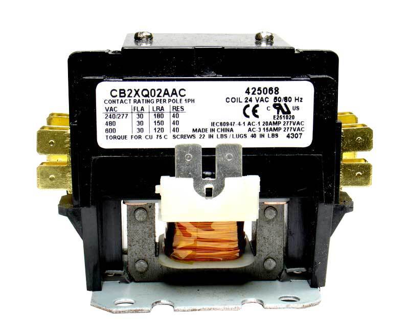Protech 425068 30A 2-Pole (24V Coil) Contactor