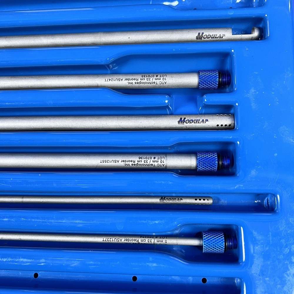 ATC Modulap 11 piece I/A Cannula Sets with Storage Cases