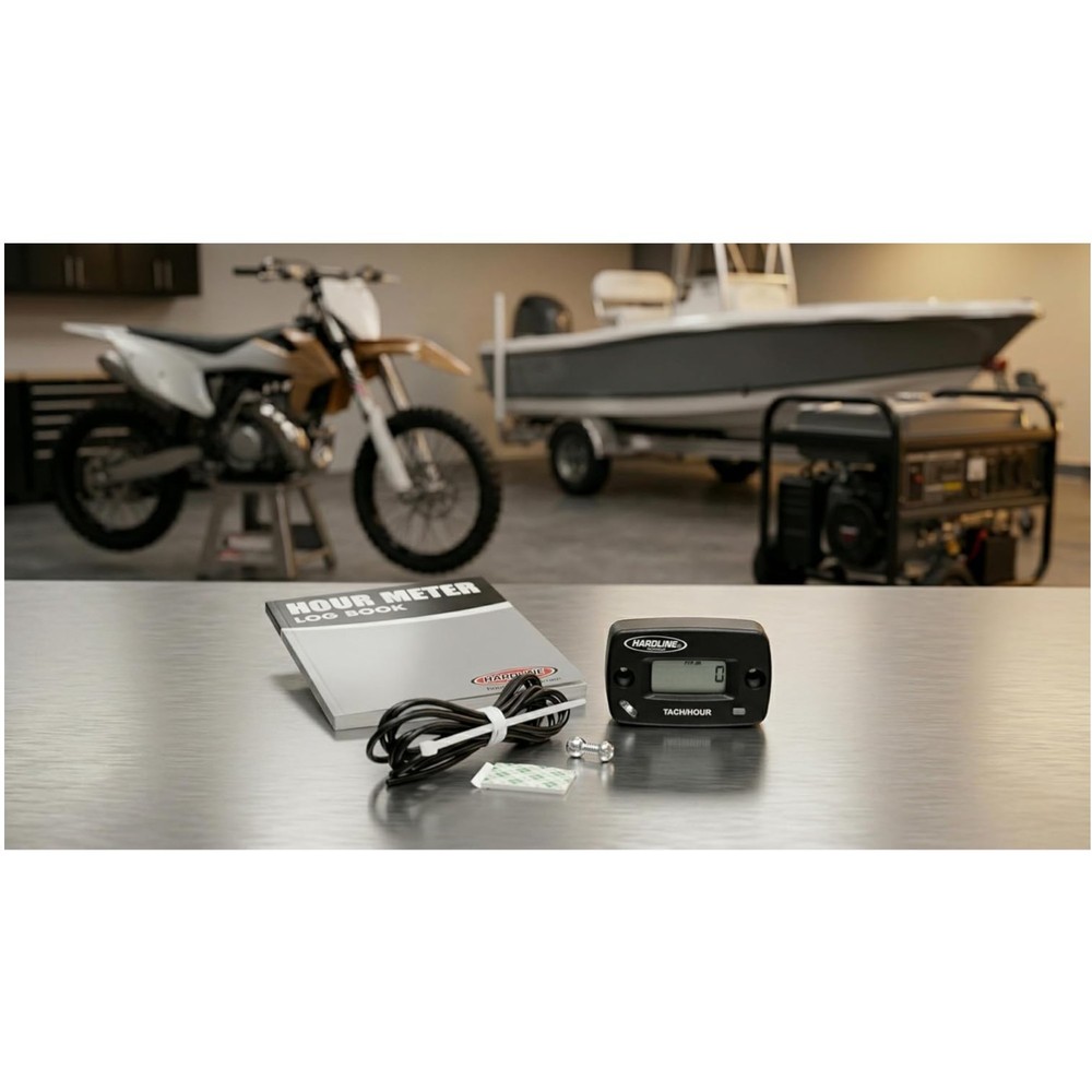 Inductive Hour Meter & Tachometer - Preventative Maintenance