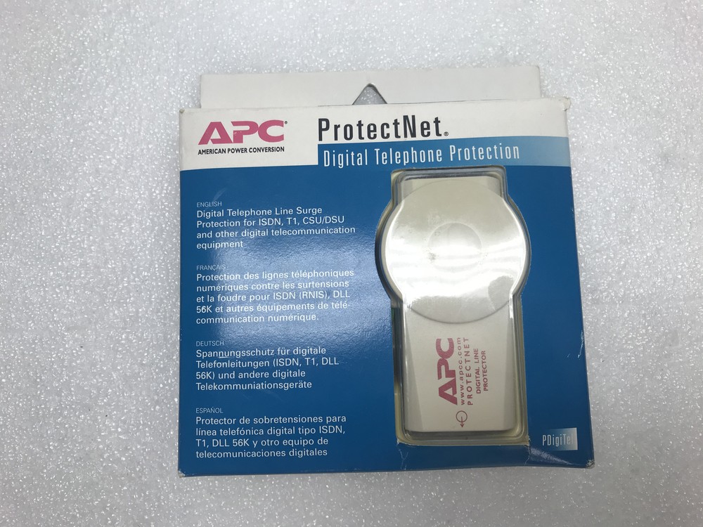 APC ProtectNet. PDigiTel Digital Line Protector
