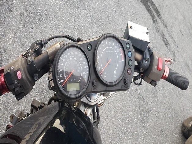 kawasaki ninja 650 speedometer bracket