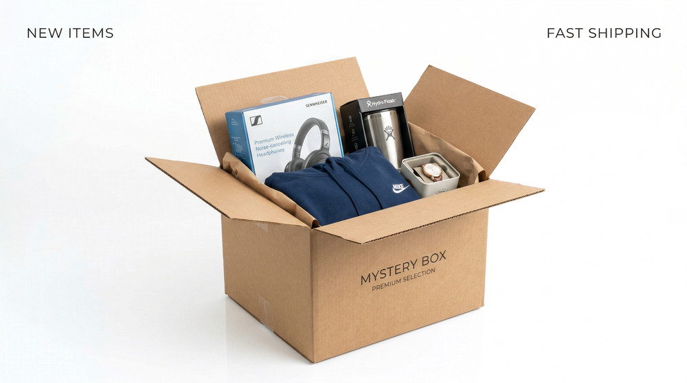Amazon & Target Large Liquidation Box – All New Mixed Merchandise