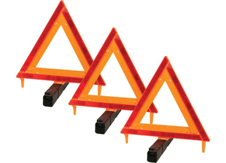 Performance Tool W1498 Dot Warning Triangle 3 Pack
