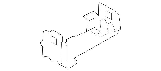 Genuine Ford Console Base Center Bracket CA5Z54045B34A