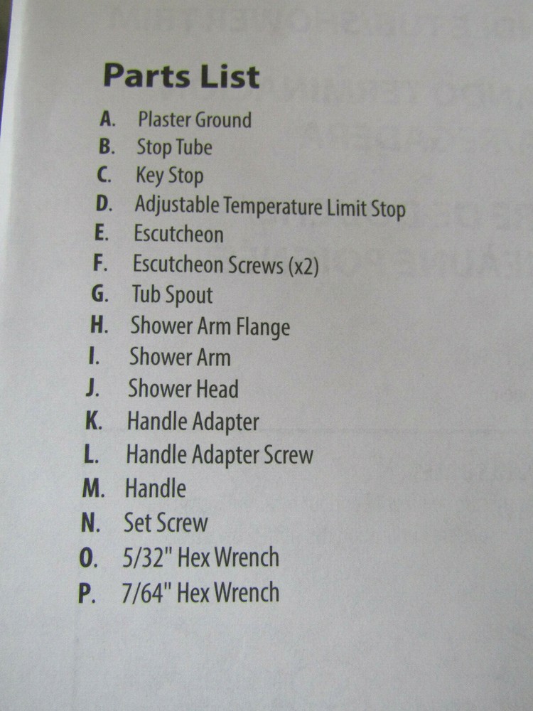 MOEN SHOWER HANDLE - GLYDE COLLECTION - CHROME