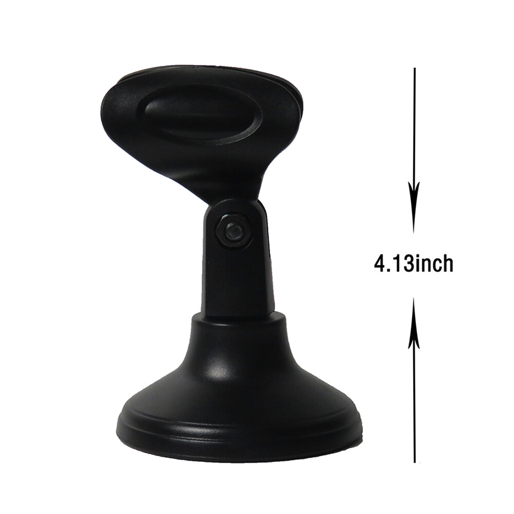 2Pcs Flexible Adjustable Microphone Clamp Holders Mic Clip Mic Desk Base Mount