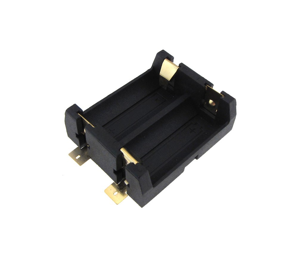 1x2 CR123A Battery Holder SMD Surface Mount