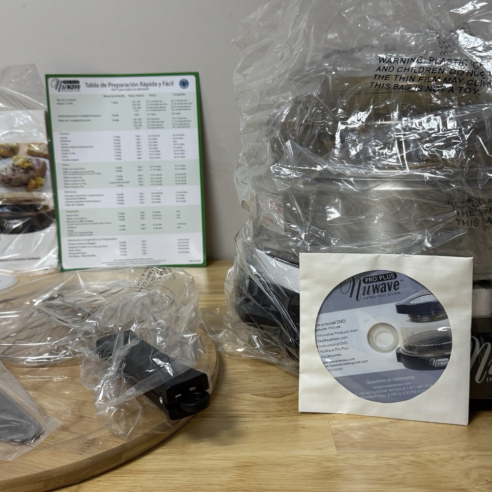 Nuwave Pro Plus Infrared Oven - Model 20601 - Amber Dome - New Open Box