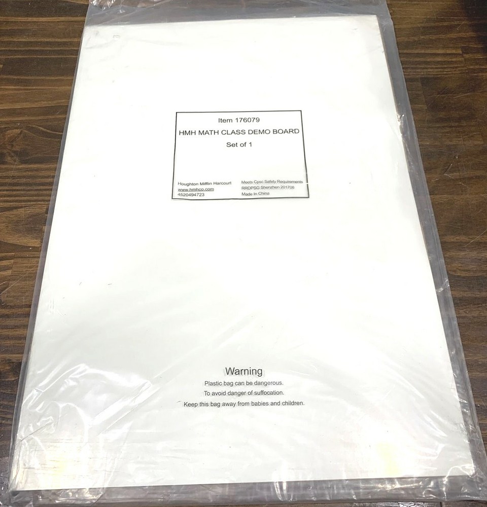 HMH Math Class Demo Board 176079