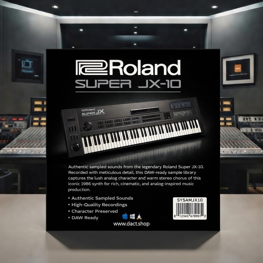 Roland Super JX-10 Synthesizer Sample Library