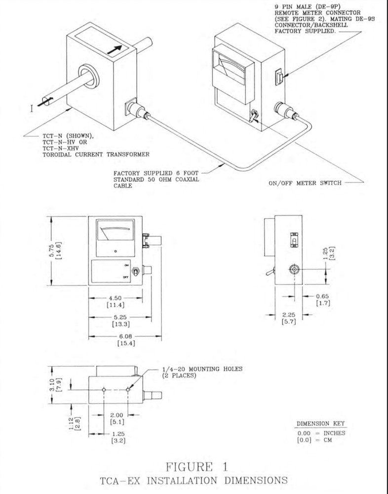 DELTA ELECTRONICS RF AMMETER/CURRENT TRANSFORMER TСT-5