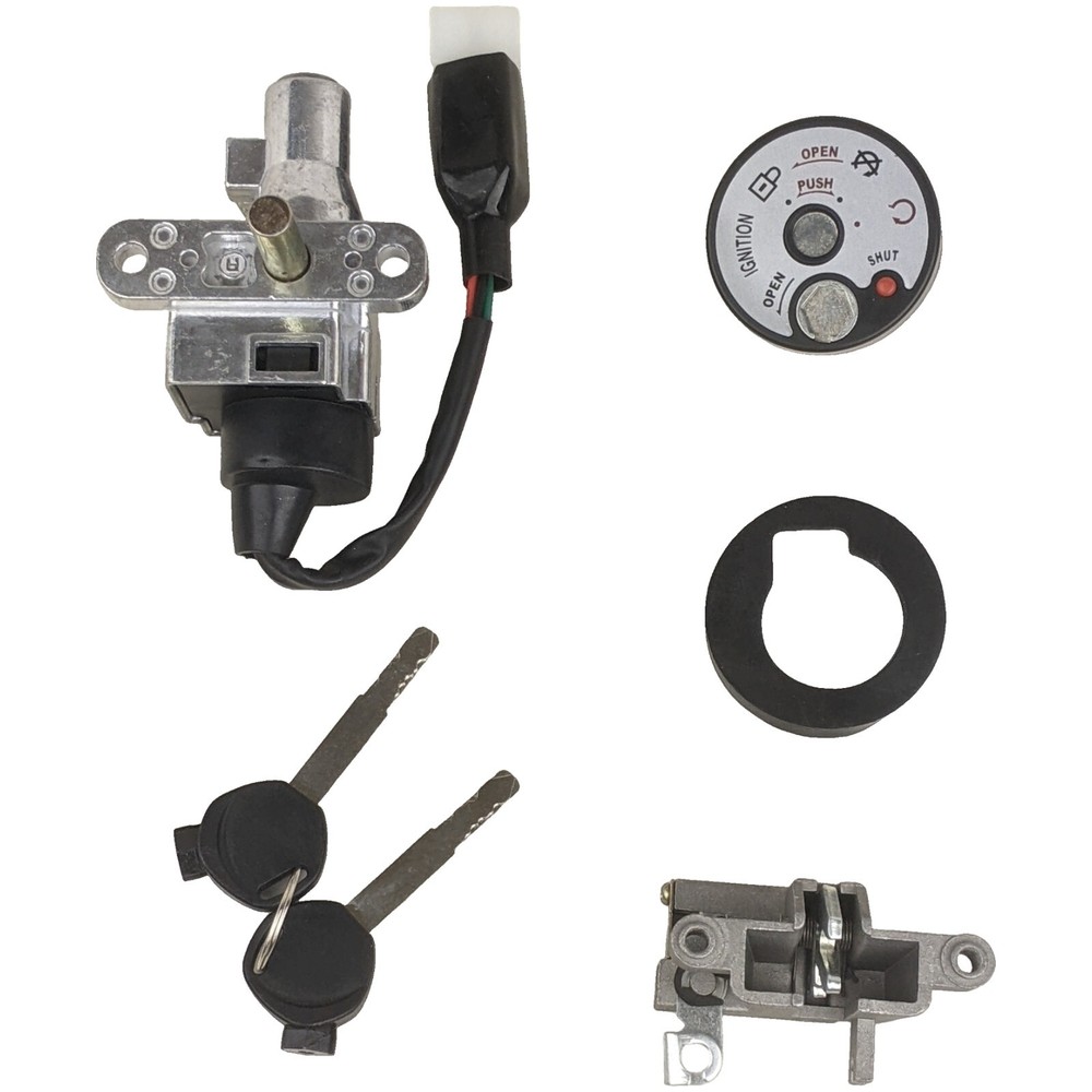 Redcap Ignition Key Switch - Ignition Switch With Key - Ignition Switch Assembly