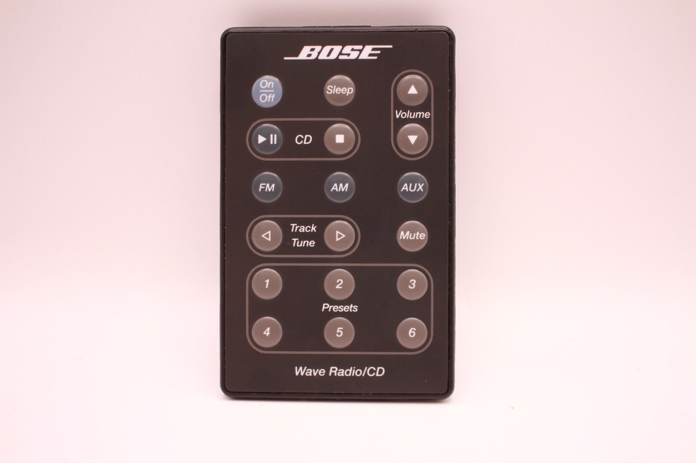 BOSE Wave Radio CD Player Black Remote Control Only