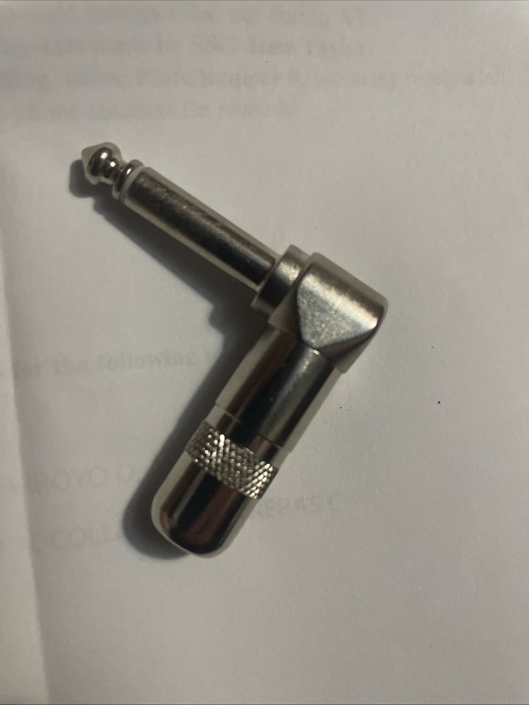 Switchcraft Right Angle Instrument Jack