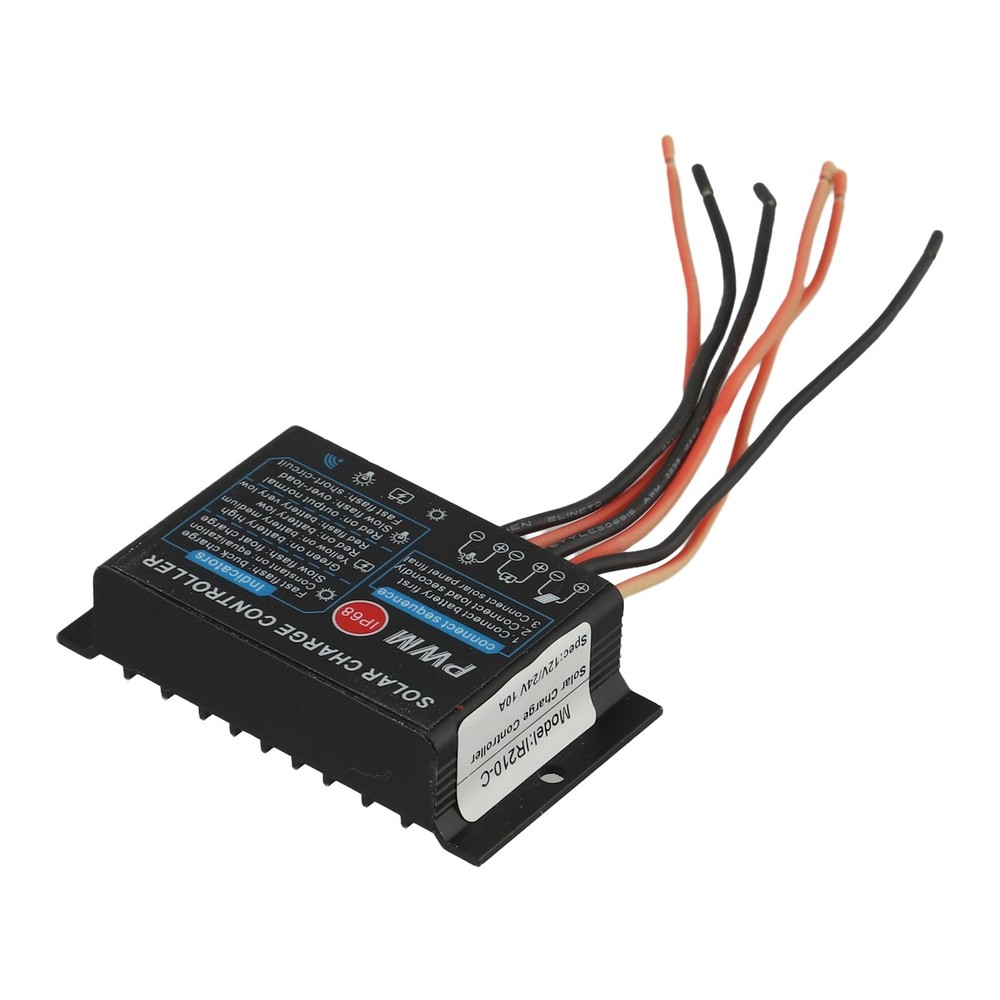 Solar Charge Controller 10A IP68 Waterproof for Efficient Energy Management