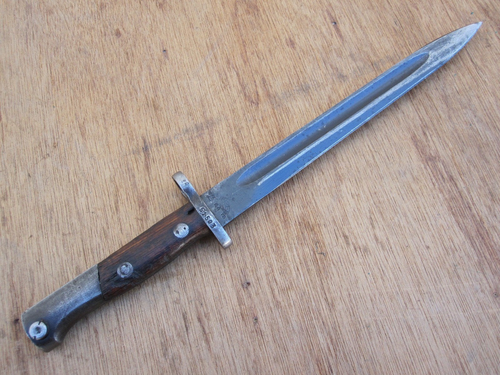 Yugoslavian K98 Mauser Bayonet PREDUZEĆE 44 Model 1948 M48 with Scabbard, Used