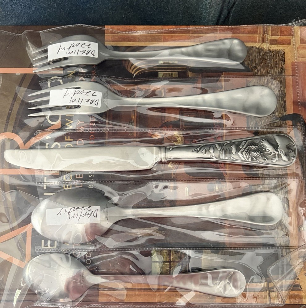 CAMBRIDGE Lab Stainless Steel Flatware DEER. Set 5 pc.