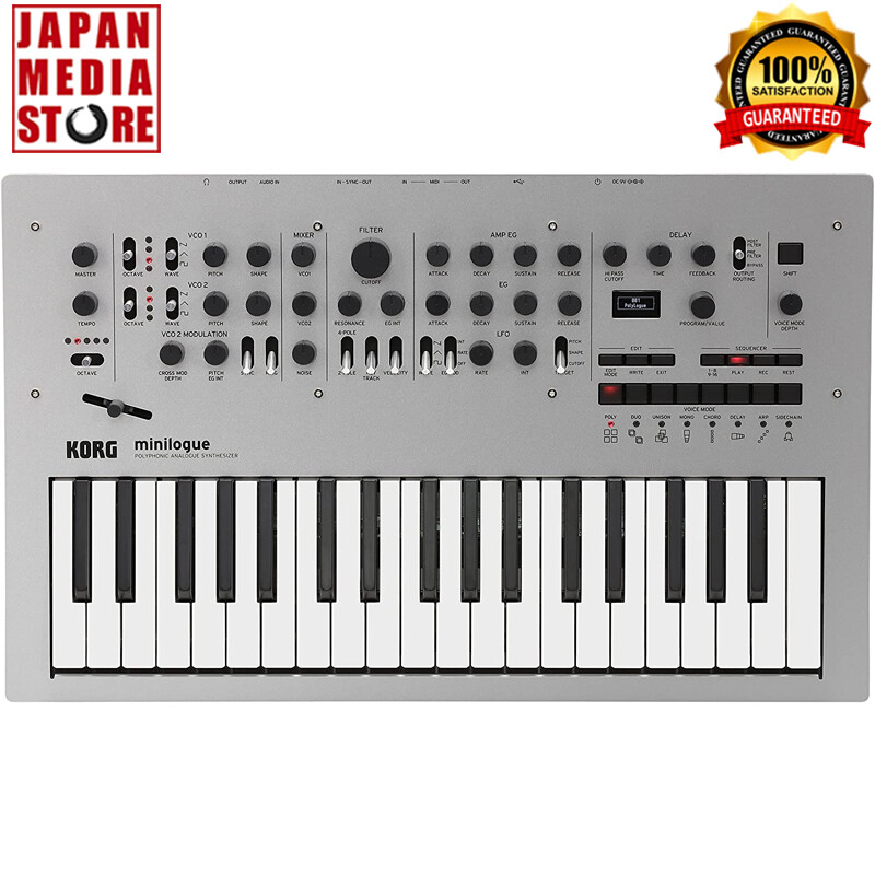 KORG minilogue Polyphonic Analog Synthesizer Multi-engine 37-keys Sequencer