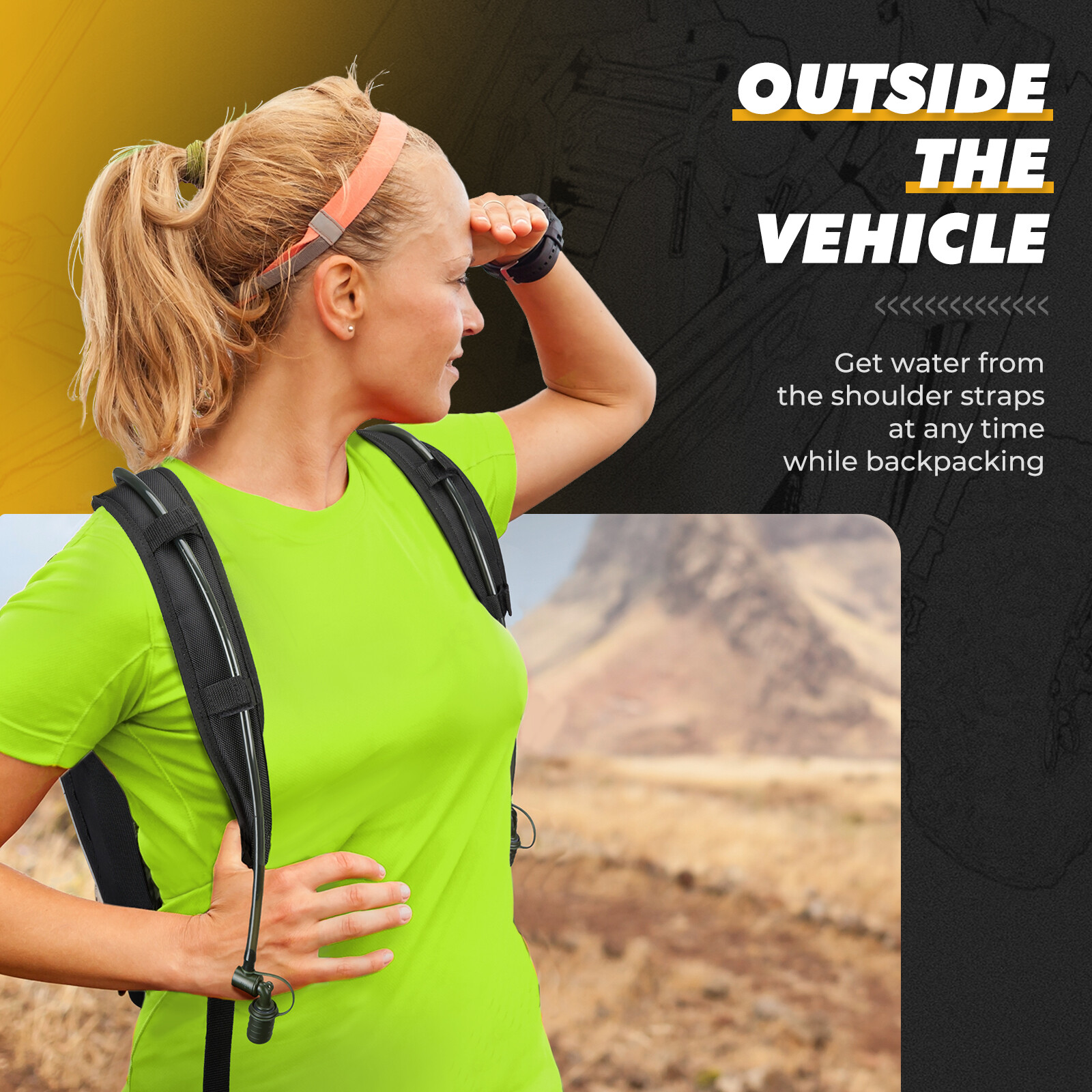 UTV Updated Center Console Seat Storage Bag for Polaris RZR PRO XP /4 2020-2024