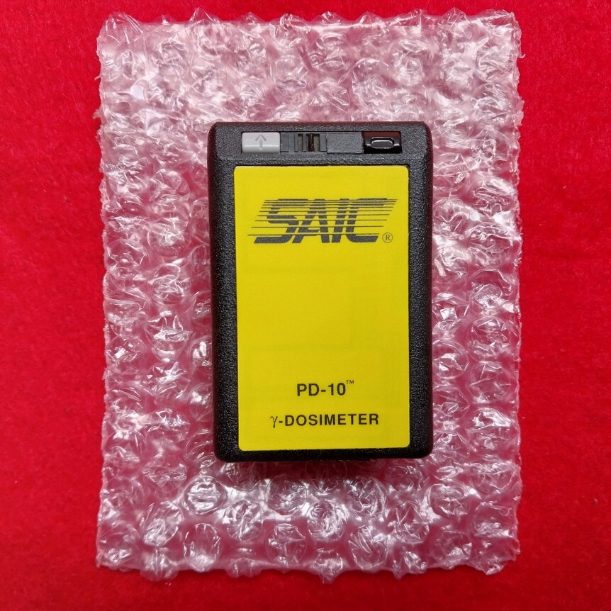 SAIC PD-10 Personal Dosimeter(Made in U.S.A.) CALIBRATED