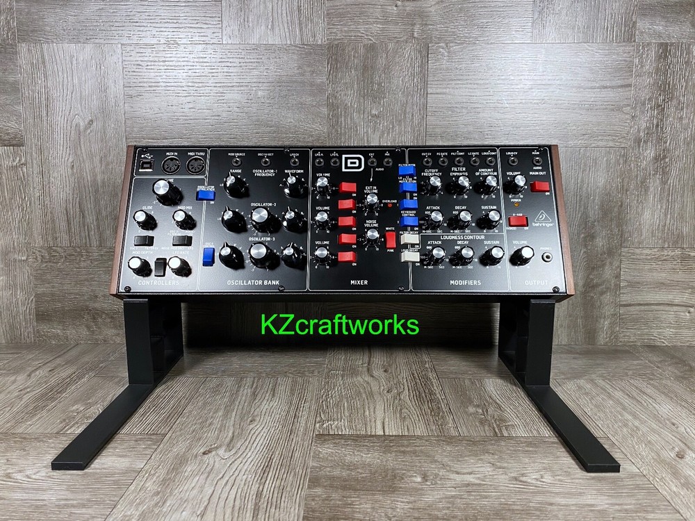Basic Stand for Behringer Model D / PRO 1 / Neutron / K2 / WASP / CAT --- BLACK