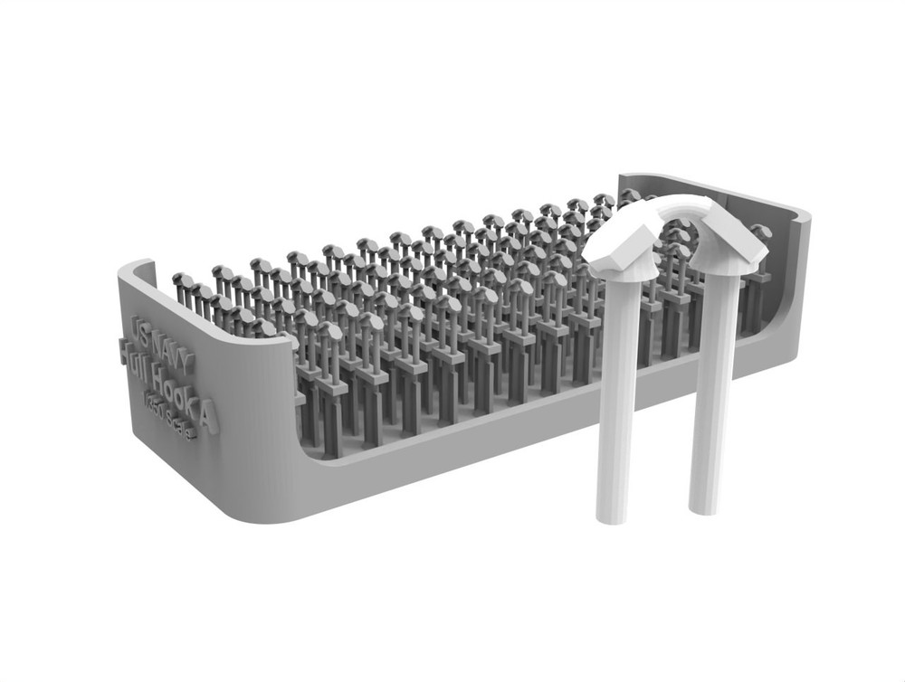 HS-MODEL U350059S 1/350 US NAVY HULL HOOK A TYPE