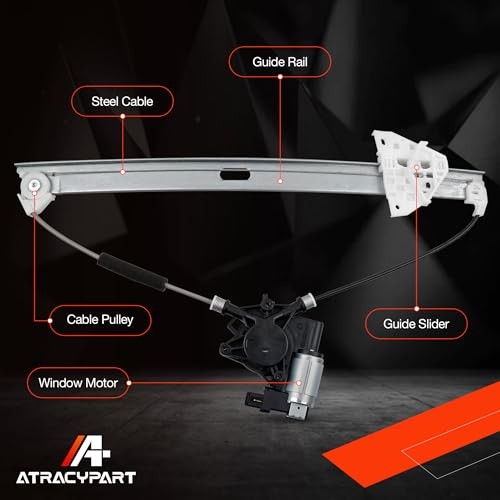 748-093 Power Window Regulator and Motor Assembly Front Left Driver Side