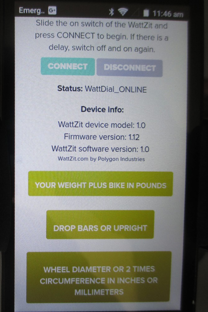 WattZit bicycle power meter