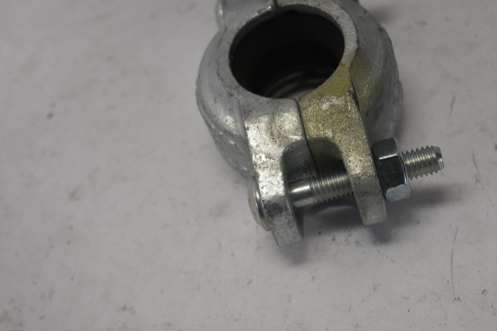 SPF C4 1-1/4" Rigid Coupling Galvanized Silver Tool 42.4mm OD
