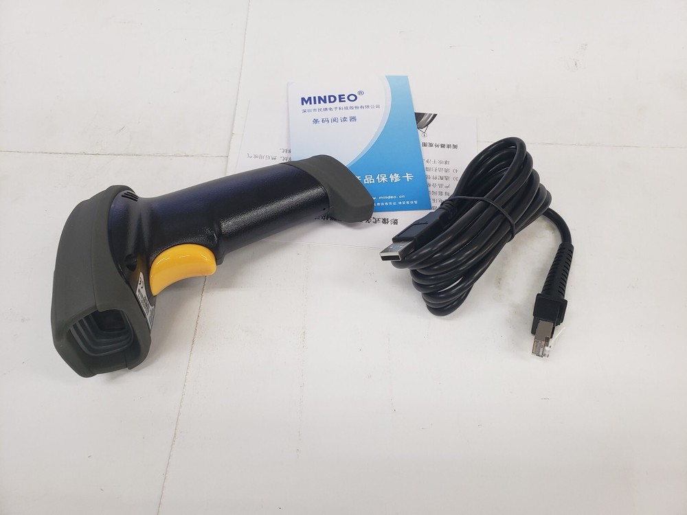 Mindeo MD6608HD Wired 1D/2D Laser Barcode Scanner