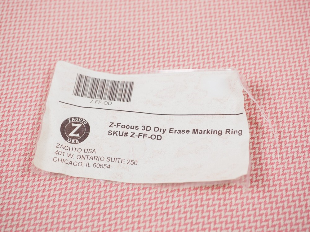Zacuto Z-Focus 3D Dry Erase Marking Ring