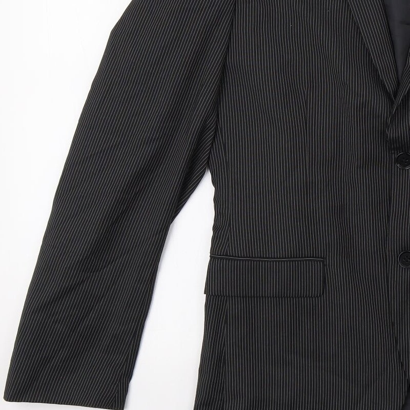 H&M Mens Silver Polyester Blend Blazer Size 38