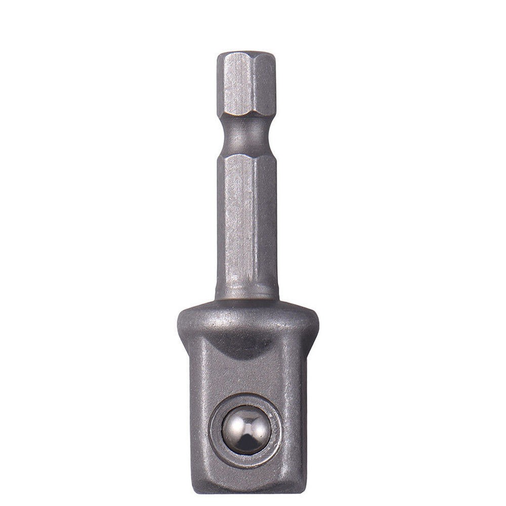 1/4" 3/8" 1/2" 3Pcs Socket Adapter Drill BIts Set Hex Shank Impact Driver Tools