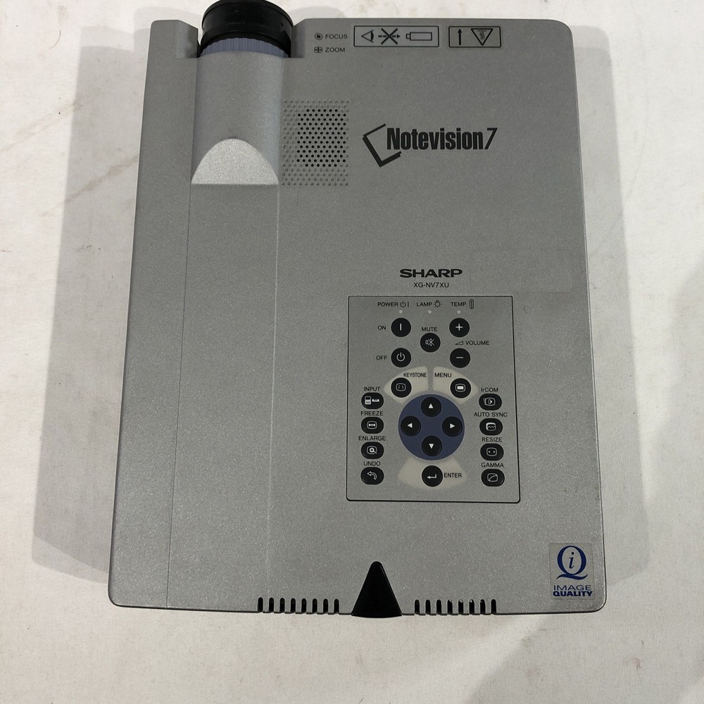 SHARP NOTEVISION 4~XG-NV4SU LCD Projector~Power & Computer Cords~Remote