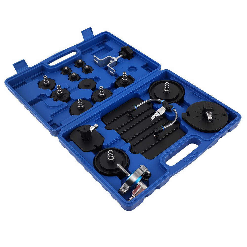 12pcs Brake Bleeder Adapter Kit for Master Cylinder Fluid Extractor Flush Change