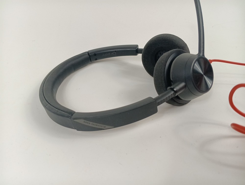 Plantronics Poly Blackwire 3320 BW3320-M USB-C Headset Microsoft Teams Version