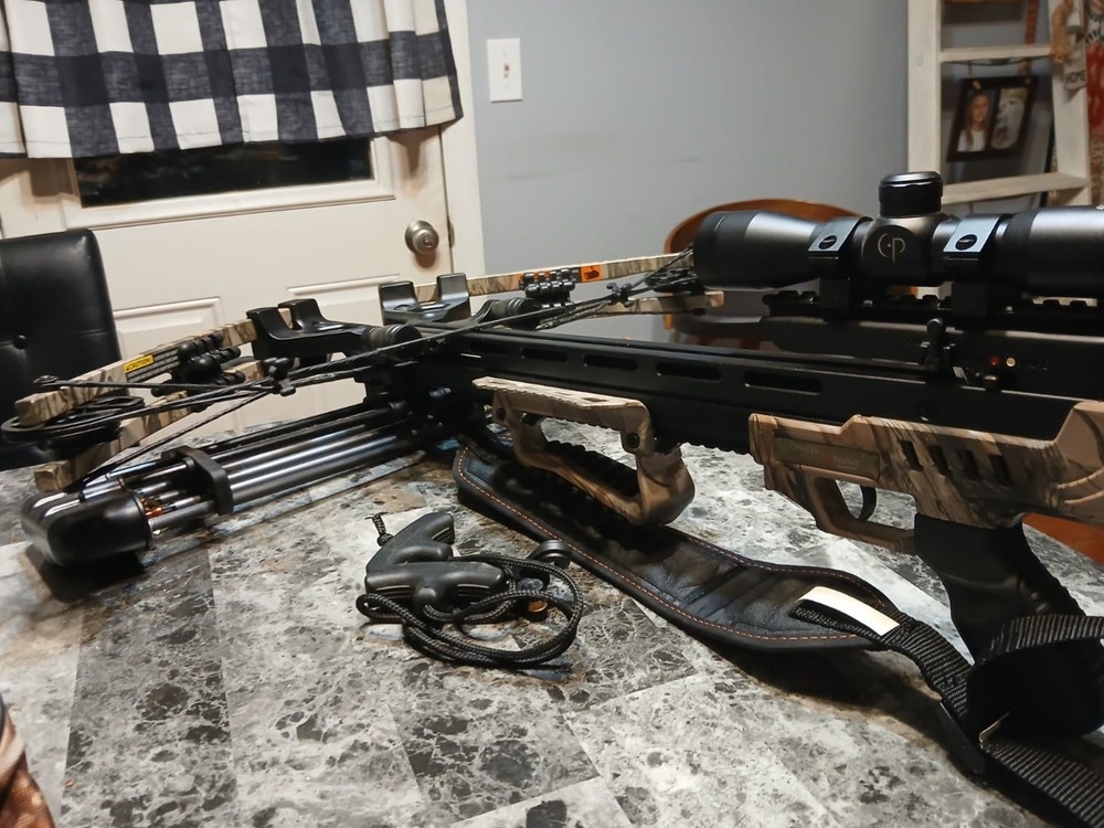 Centerpoint crossbow kit with scope and bag