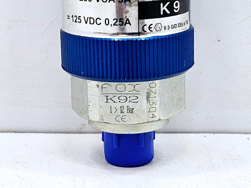 K9 FOX ELECTROMECHANICAL PRESSURE SWITCH K92