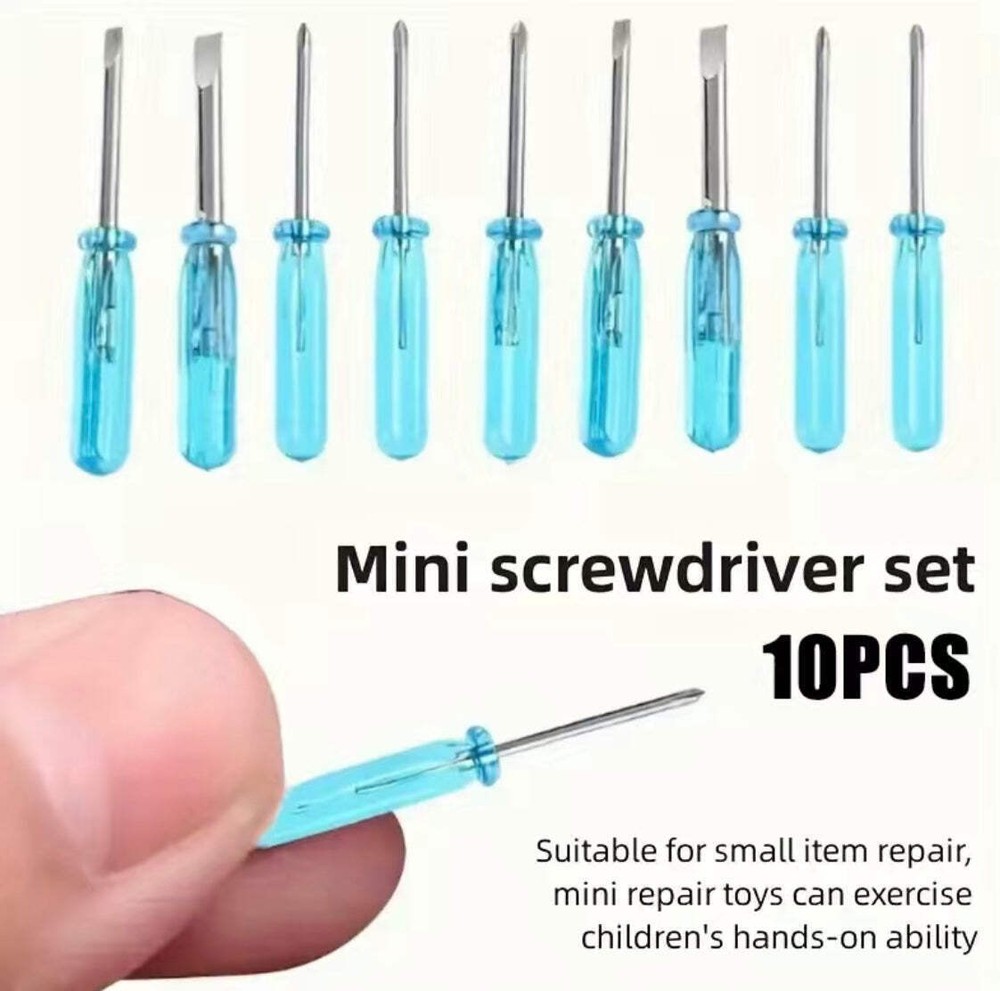 Small 10 pc ScrewDriver Set