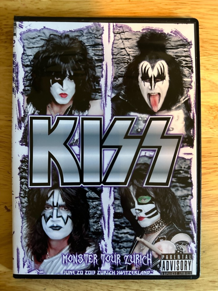 KISS - Live in Zurich 2013 DVD Gene Simmons Paul Stanley Tommy Thayer