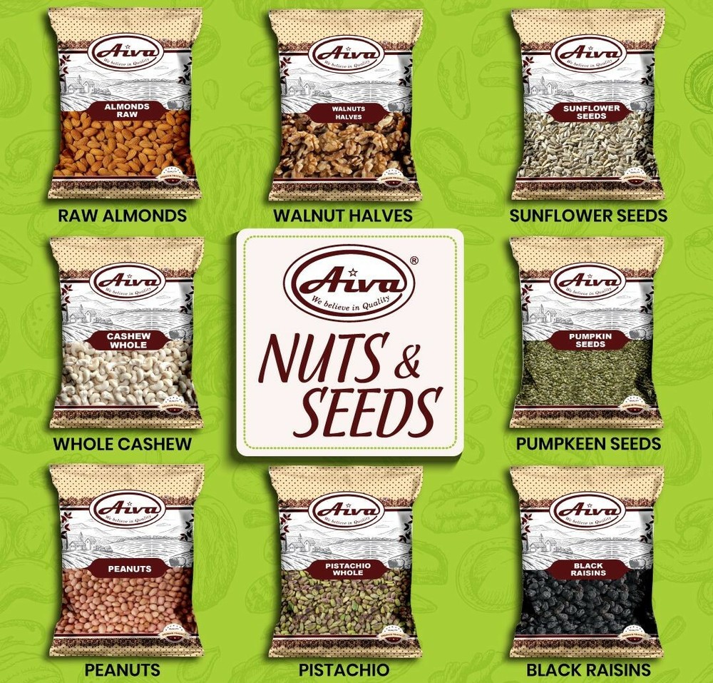 Aiva - Almonds Raw, 10 lbs. Bulk