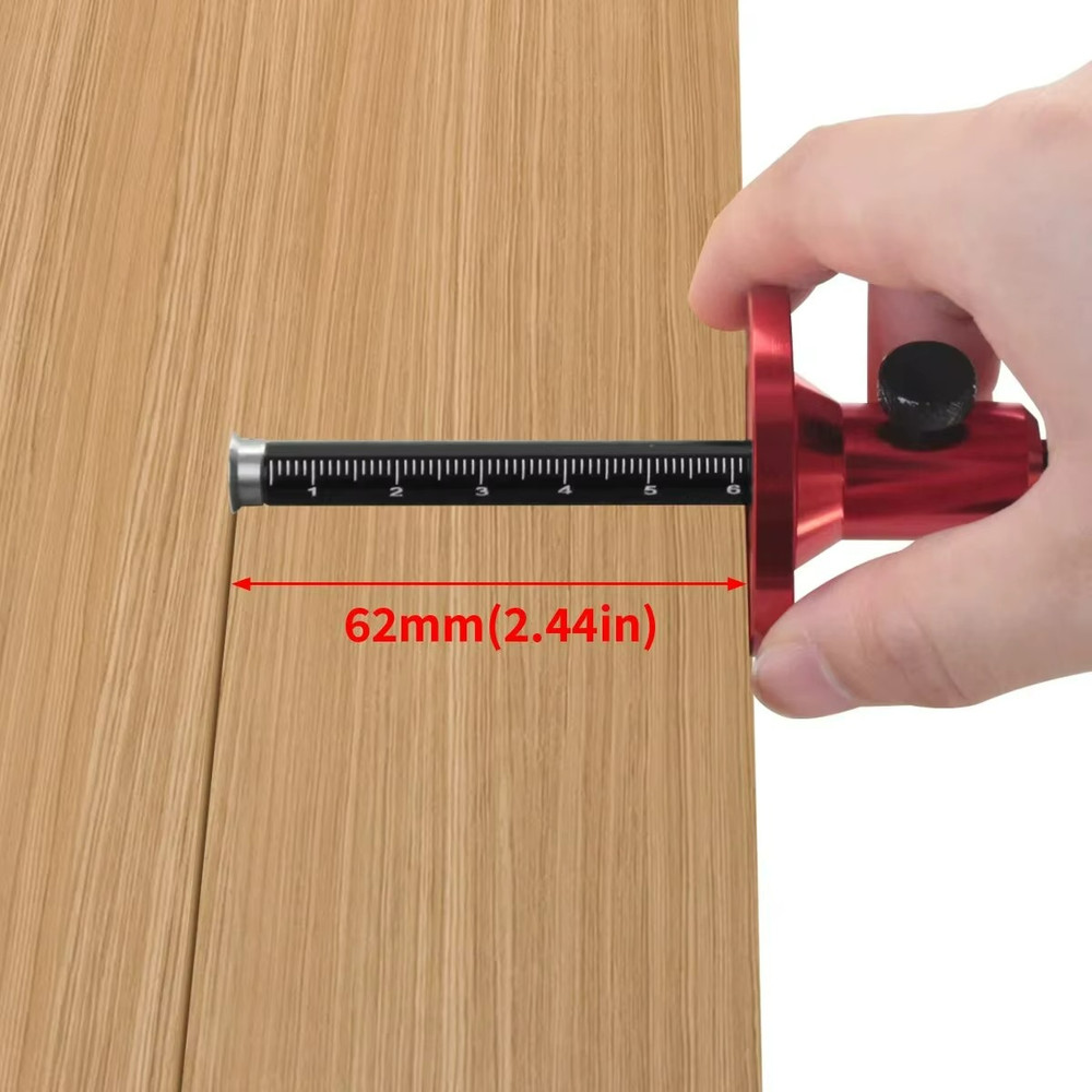 Wheel Marking Gauge Scriber Woodworking Mortise Parallel Scribing Tool New
