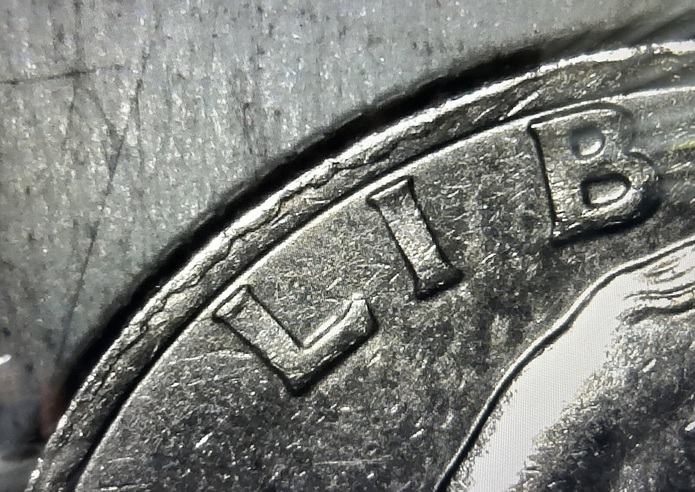2021 D Crossing The Delaware Quarter Edging Error